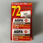 AGFA Agfacolor XRG 200 Colour Film Twin Pack 36 Exposures 35mm Expired 2007 NEW