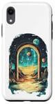 iPhone XR Cosmic Desert Portal Design for Dreamers and Stargazers Case