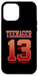 iPhone 15 Plus 13 Years Old Teenager 13 Vintage 13rd Birthday Case