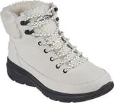 Skechers Femme Glacial Ultra Woodlands Boots, White, 39.5 EU