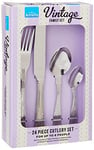 Amefa Vintage Kings 24 Piece Cutlery Set