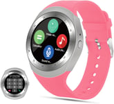 Montre Connectée Femmes Enfant Sn05 Smartwatch Écran Tactile Ronde Soutien Carte Sim Bracelet Connecté Podometre Montre Intelligente Sport Pour Android Ios Iphone Samsung Huawei Xiaomi