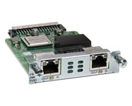 Cisco Third-Generation 2-Port T1/E1 Multiflex Trunk Voice/WAN Interface Card - utvidelsesmodul - EHWIC - 2 porter