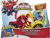 Iron Spider avec Moto Lance-Toile - Spider-Man : Web Warriors - Hasbro 2660