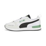 PUMA Mixte R78 Basket, White Black Feather Gray Archive Green, 37.5 EU