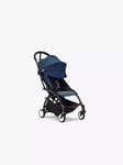 Stokke YOYO³ Pushchair Frame and 6+ Colour Pack, Black/Air France Blue