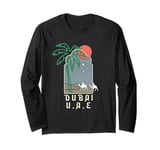 Camel Riders In the Middle East Desert UAE Dubai Travel Long Sleeve T-Shirt