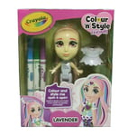 CRAYOLA - Colour 'n' Style Friends - LAVENDER Doll - Ages 3+ - DK1292 ⭐⭐⭐⭐⭐ ✅