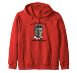 Resurrect John Brown Bold Abolitionist Tribute Zip Hoodie