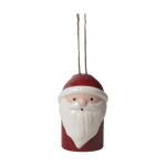 Pluto Design Tomte julgranshänge Röd-vit