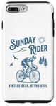 Coque pour iPhone 7 Plus/8 Plus Vélo rétro pour cycliste Sunday Ride Club Racing