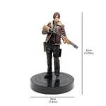 Hot Game Resident Evil Leon Scott Kennedy Figure Toy Statue Model With Box 13''