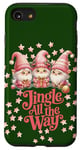 Coque pour iPhone SE (2020) / 7 / 8 Jingle all the way, Noël, 3 adorables nains