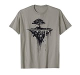 Surreal Floating Island Shirt - Dark Forest and Tree Art T-Shirt