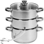 Stainless Steel Steam Juicer 8L for Homemade Fruit Juice