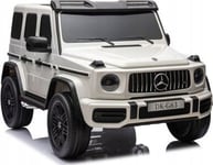 Lean Cars Mercedes G63 Xxl Vit 4X4 Batteribil