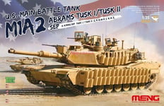 Meng Model TS-026 1/35 U.S. Main Battle Tank M1A2 SEP Abrams Tusk I/Tusk II