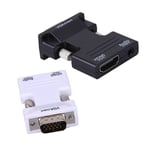 1 pièces Femelle HDMI vers VGA Mâle Convertisseur Adaptateur Audio Soutien 1080 P Signal adaptateur HDMI vers VGA mâle à femelle