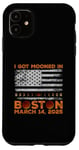 iPhone 11 Boston USA Earth Moon Lunar Eclipse March 2025 Case