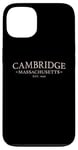 Coque pour iPhone 13 Cambridge, Massachusetts - Simple Cambridge, MA