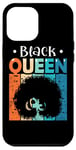 Coque pour iPhone 12 Pro Max Black Queen Black History Month African Pride Black Pride