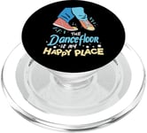 The Dance Floor Is My Happy Place Shoes Funny Dance PopSockets PopGrip for MagSafe