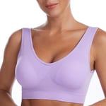 A-G Cup Push Up Sports Bra Unwired S-4XL Plus Size Exercise Bras Wear For Women