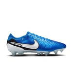 Nike Tiempo Legend 10 Elite Sg-pro Anti-clog Mad Ambition - Svart/vit - Soft Ground (Sg), storlek 37½