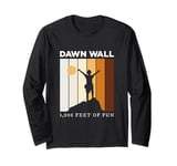 Dawn Wall El Capitan Climbing Rock Climber Yosemite Long Sleeve T-Shirt