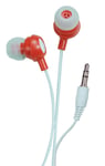 Soundlab Bud Type Digital Stereo Earphones (Colour Risky Red)