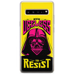 ERT GROUP Coque de Protection pour Samsung S10 5G Originale et Officielle Star Wars Motif Dark Vador 024 Parfaitement adapté à la Forme du téléphone Portable, Coque en TPU