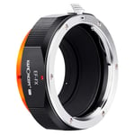 K&F Concept Updated EOS to FX Adapter, Manual Lens Mount Adapter Compatible with Canon EF/EF-S Mount Lens and Compatible with Fujifilm X-Series X Mount Mirrorless Camera Body