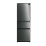 Mitsubishi Classic CX Black Stainless Steel Multi Drawer Fridge MRCX328ERBSTA