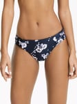 Seafolly Womens Bikini Bottoms Sunflower Border Ruched Side Retro UK Size 8