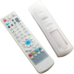 Coque Telecommande Tv Housse De Télécommande De Tv Climatisation Protecteur En Silicone Transparent Housse De Protection Anti-Poussière Imperméable(2 Set)