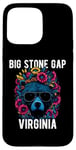 Coque pour iPhone 15 Pro Max Big Stone Gap Virginia USA Ours avec fleurs