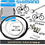 Shimano Vélo Câble de Frein & Matériau Extérieur Bowden MTB / Road Trains Set VR