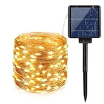 Solar Fairy Lights Outdoor 100 LED Solar String Lights 10M