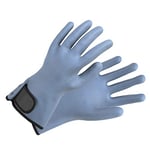 ROSTAING Gants de Jardinage Protection Poignet Grande Longueur Nitrile Gris MAXIMA Taille 08