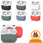 Silicone Earphones Case For Apple Airpods Pro Protective Shell Cover Shockproof