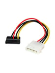 StarTech.com 4 Pin Molex to Left Angle SATA Power Cab