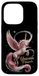 Coque pour iPhone 14 Pro Adorable licorne magique pour fille