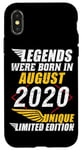 iPhone X/XS Birthday August 2020 Year Limited Edition Unique Legends Case