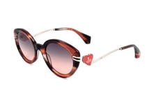 Lunettes de Soleil Vivienne Westwood VW5060 316 ORANGE HORN 53/23/140 Femme