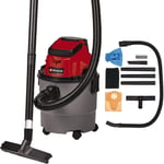 Einhell Power X-Change 15L Cordless Wet And Dry Vacuum Cleaner - Powerful (80mb