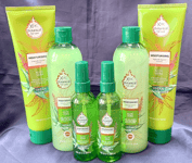 ABOXOV® 6 x XHC Vegan Botanical Aloe Vera Shampoo Conditioner & Hair Serum