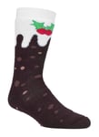 Heat Holders - Femme Homme Hiver Chaudes Polaires Thermiques Antidérapantes Chaussettes De Noel