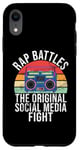 Coque pour iPhone XR Rap Battles The Social Media Fight Hip Hop des années 90