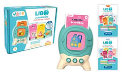 J.A.D.E - Liseuse Liboo - Français - Anglais - 240 Mots - 141510 - Jeu Educatif - Multicolore - Plastique - Piles Incluses - Vocabulaire - Apprentissage - Design Français - À Partir de 3 Ans