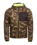 Mens Superdry Hex Quilted Jacket Para Camo